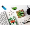 USB atmintinė Emtec C350 Brick 64 GB USB Type-A juoda žalia