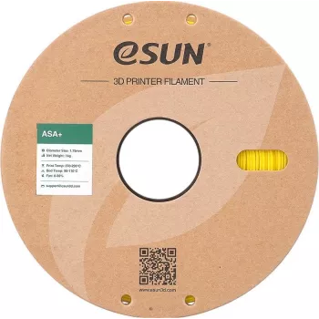 ASA 1,75mm GELTONAS 1kg ESUN 3D SIŪLAS su popierine rite (ASA)