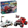 LEGO SONIC THE HEDGEHOG 77118 Sidabrinė's Car vs Knuckles' Monster Truck