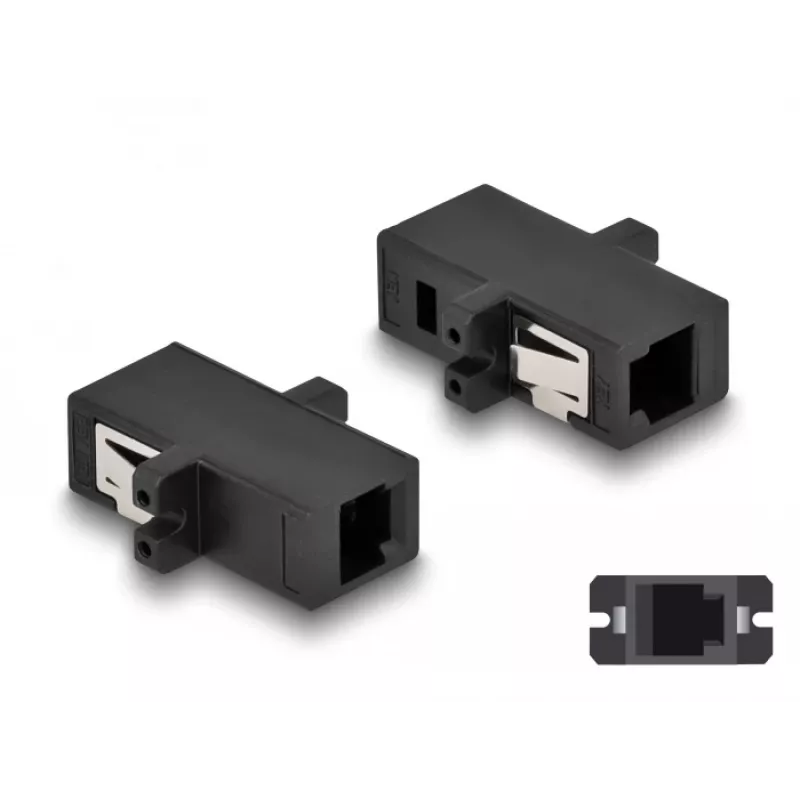 Optical Fiber Coupler DeLOCK MTRJ female to MTRJ female Juoda
