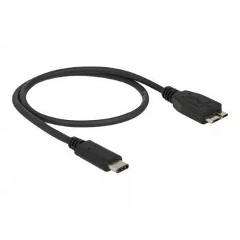 USB laidas DeLOCK 0,5 m USB3.1 C - MicroUSB3.1 B