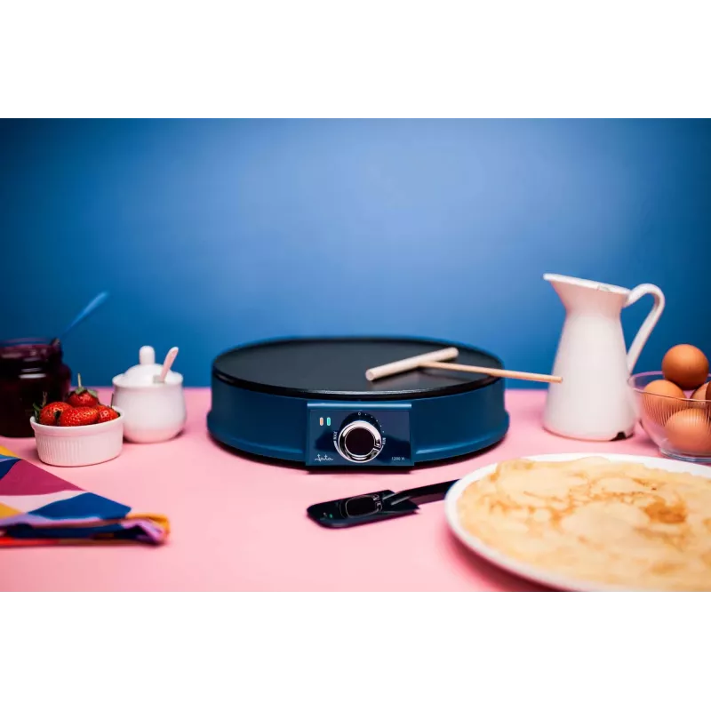 Blyninė JATA JECR1000 1200 W juoda mėlyna 30 cm