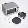 Kombinuota mikrobangų krosnelė SEVERIN MW 7918, pastatoma, 25 l, 900 W, LED ekranas, sidabrinė