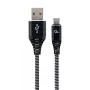 Gembird CC-USB2B-AMCM-2M-BW USB kabelis USB 2.0 USB A USB C juoda, balta