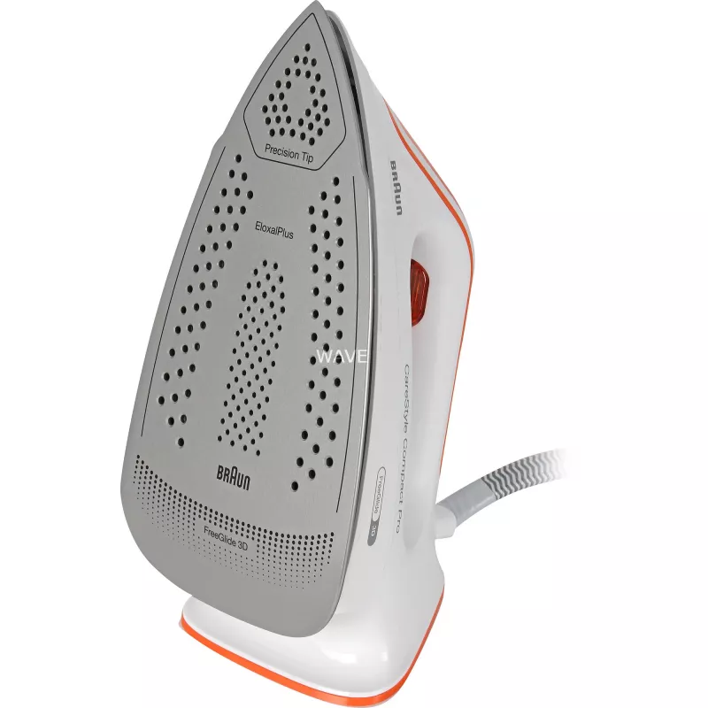 Braun CareStyle Compact Pro IS2561WH 2400 W 1,5 L EloxalPlus padas Oranžinė, Balta