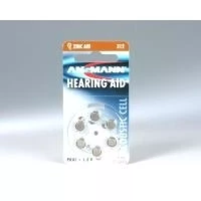 Vienkartinė baterija Ansmann Blister 6 X Zinc - Air PR 312