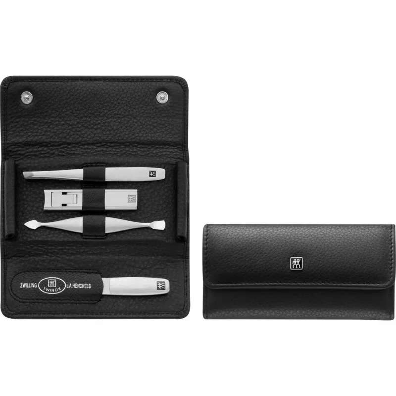 Manikiūro ir pedikiūro dovanų rinkinys ZWILLING 97712-004-0 Juodas Nerūdijantis plienas 4 priedai