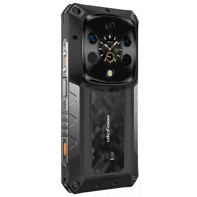 Patvarus išmanusis telefonas UleFone Armor 28 Ultra Thermal 5G — 16 GB RAM, 1 TB atmintis, juodas