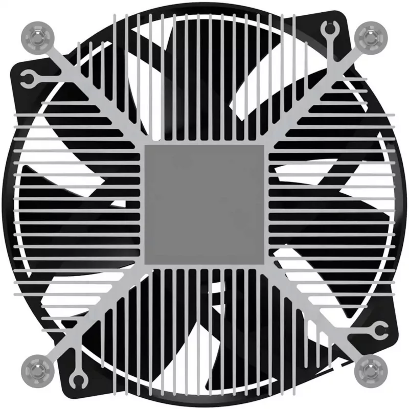 EKL 22225 procesoriaus aušintuvas, LGA 17XX / 1851 lizdas, 92 mm PWM, 65 W TDP (22210021025)