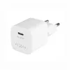 Nešiojamasis USB-C kelioninis įkroviklis FIXED FIXC30M-C-WH 30W kompaktiškas dizainas