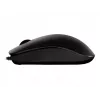 CHERRY DC 2000 Universal USB AZERTY belgiška juoda klaviatūra su pele