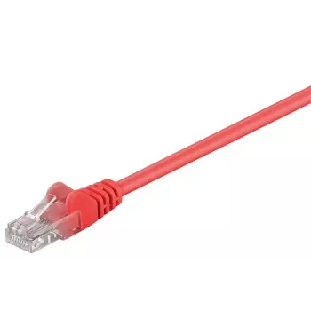 Tinklo kabelis Goobay CAT 5-1000 UTP RJ-45 10 m raudonas