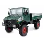 Nuotolinio valdymo automobilis Amewi Mercedes‑Benz Unimog 1:12 masteliu 4WD, žalias