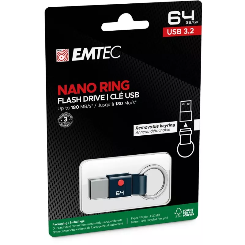 USB atmintukas Emtec 64GB USB3.2 T100