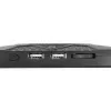 Nešiojamojo kompiuterio aušinimo padėklas ESPERANZA EGC107 — 3 ventiliatoriai 1200–2600 RPM, 390×255×38 mm, USB PD, RGB, 5 aukščio pozicijos, juodas