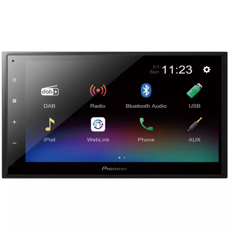Automobilinis multimedijos grotuvas Pioneer DMH-A340DAB