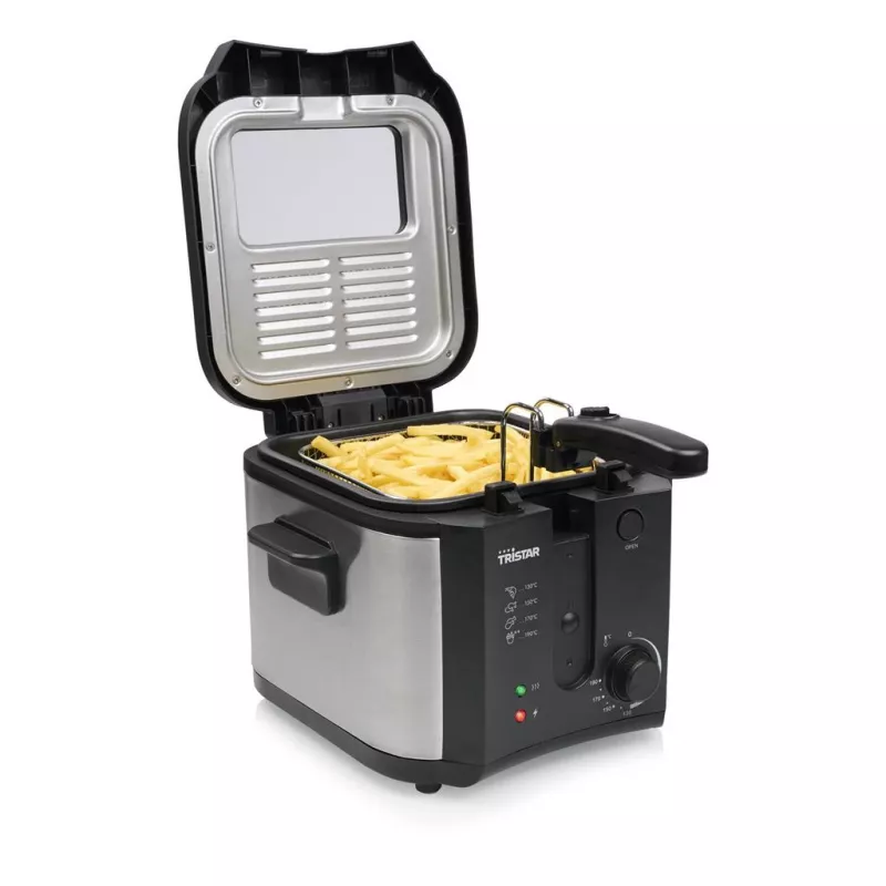 Tristar gruzdintuvė | FR-6878 | Galia 1600 W | Talpa 2,5 l | Juoda