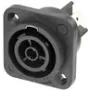 Neutrik NAC3FPX-TOP - Juoda - poliamidas - nerūdijantis plienas - Varis - vario lydinys - IP65 - 2,5 mm² (NAC3FPX-TOP)