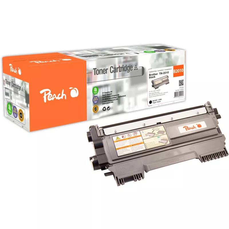 Peach 110569 tonerio kasetė 1 vnt. juoda
