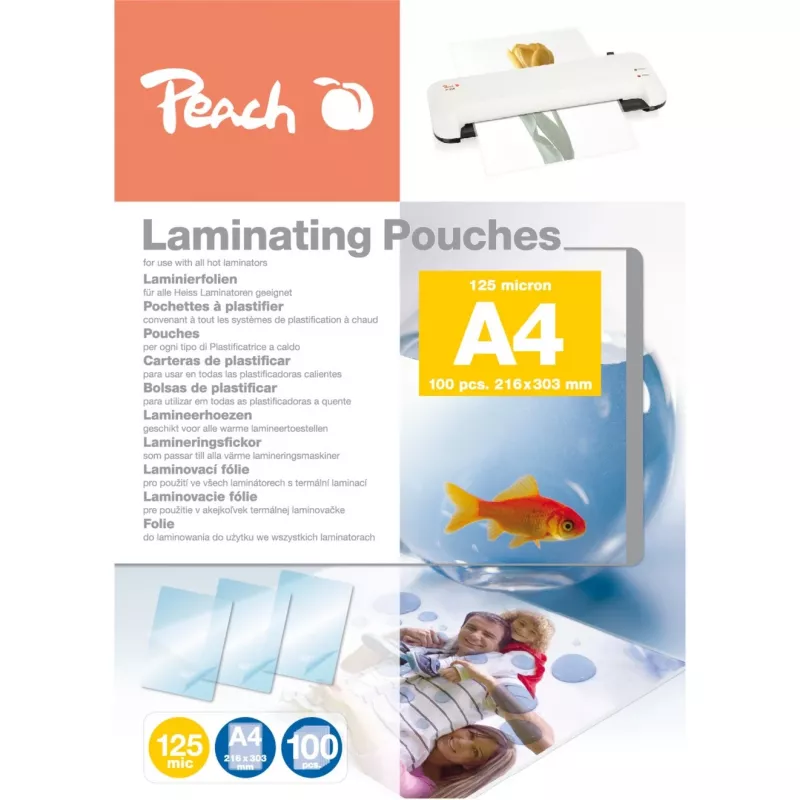 Peach PP525-02 laminavimo maišeliai 100 vnt.