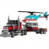 LEGO Creator 2-in-1 Flatbed Truck with Helicopter set 31146, keičiama konstrukcija vaikams