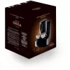 Okka Elite, moka kavos virimo aparatas juoda/vario, modelis 2025
