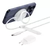 Belaidis išmaniojo telefono įkroviklis Belkin WIA014kqWH – vidaus USB maitinimas, baltas