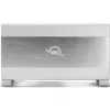 HDD dėklas OWC Mercury Elite Pro Dual baltas 2× 3,5 colio SATA diskams, RAID 0/1/SPAN, USB Type‑B