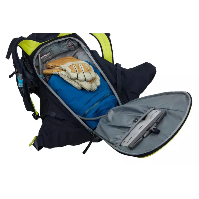 Thule 3610 Upslope 35L su nuimama oro pagalve 3.0 paruoštas slidžių ir snieglenčių kuprinė Lime Punch
