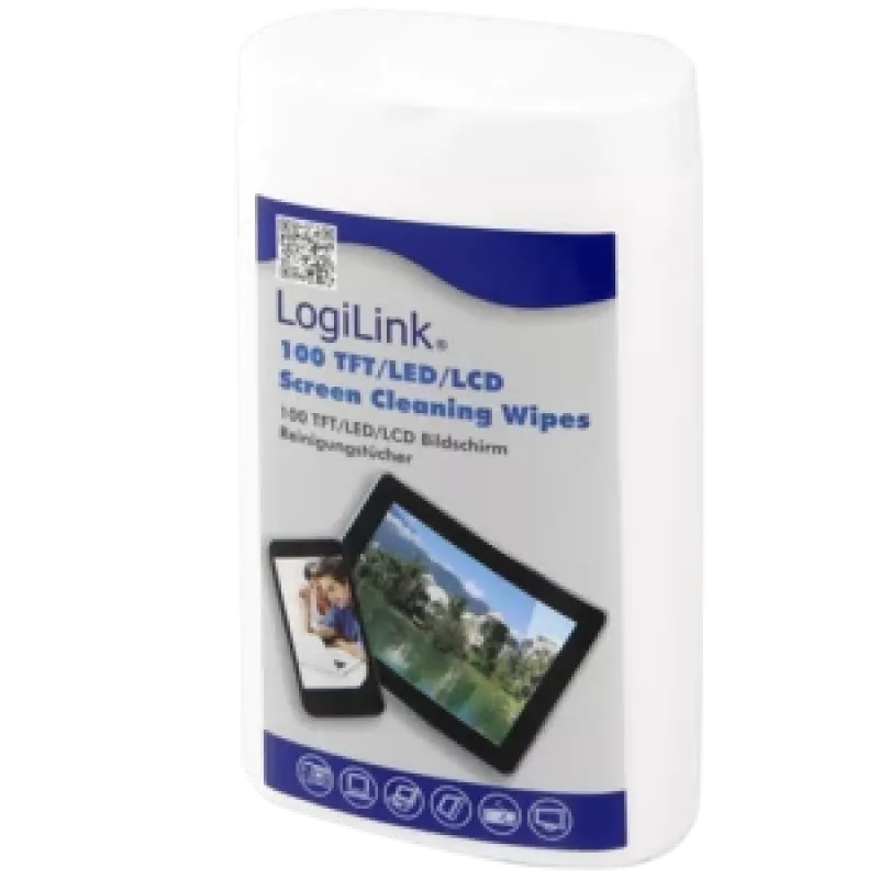 Įrangos valymo sausos šluostės LogiLink RP0010