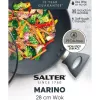 Wok keptuvė Salter BW12267EU7 28 cm nelimpanti, tinkama indukcijai