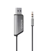 Savio TR-16 siųstuvas AUX adapteris su laisvų rankų funkcija, Bluetooth 5.3, Google Assistant/Siri