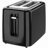 Elektrinis skrudintuvas, juodas, 220-240V, 50-60Hz, 780-930W, 2 lizdai, 3 režimai, 7 skrudinimo lygiai