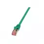 Logilink PrimeLine - jungiamasis kabelis - RJ-45 (M) - RJ-45 (M) - 7,5 m - SFTP, PiMF - CAT 6 - halogenų neturintis - žalias (CQ2085S)