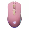 Belaidė žaidimų pelė DEFENDER P ANDORA PINK sąsaja