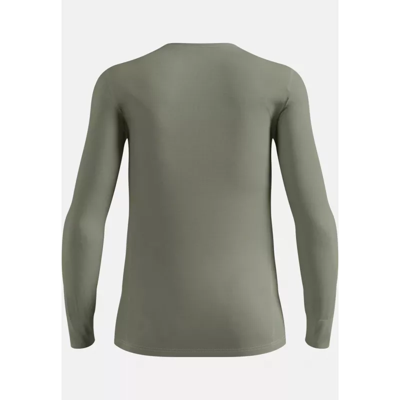 ODLO BL TOP crew neck l/s ACTIVE WARM ilgomis rankovėmis termo apatiniai, M dydis, pilka