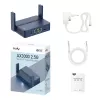 Nešiojamasis maršruto parinktuvas Cudy TR3000 AX3000 Wi‑Fi 6, Gigabit Ethernet WAN/LAN, USB-A, išorinės antenos, mėlynas