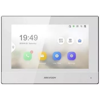 Hikvision DS-KH6320-WTE1-W vaizdo durų skambučio sistema 17,8 cm (7) Balta