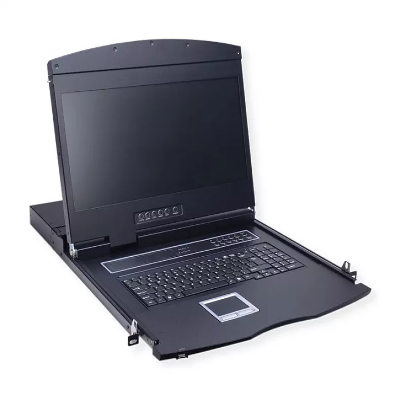 VALUE 19 colių LCD KVM konsolė. 19 colių. VGA. USB+PS/2. UK