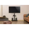 Gembird TVS-75S-02 TV grindų stovas su ratukais, 37 - 75, juodas