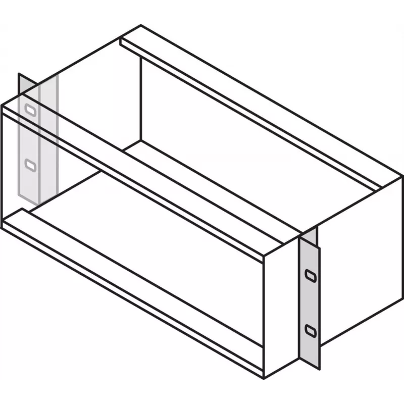 SCHROFF 19BRACKET 3U UNIV.(2PCS/KIT) - Stovo priedas (24560199)
