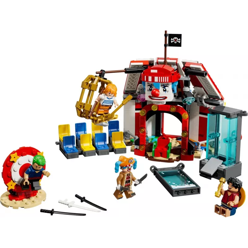 “LEGO Bricks” žaidimo rinkinys „Klovno Bagio cirko palapinė“ 75637 — 573 detalės, 4 minifigūrėlės, amžius 8+