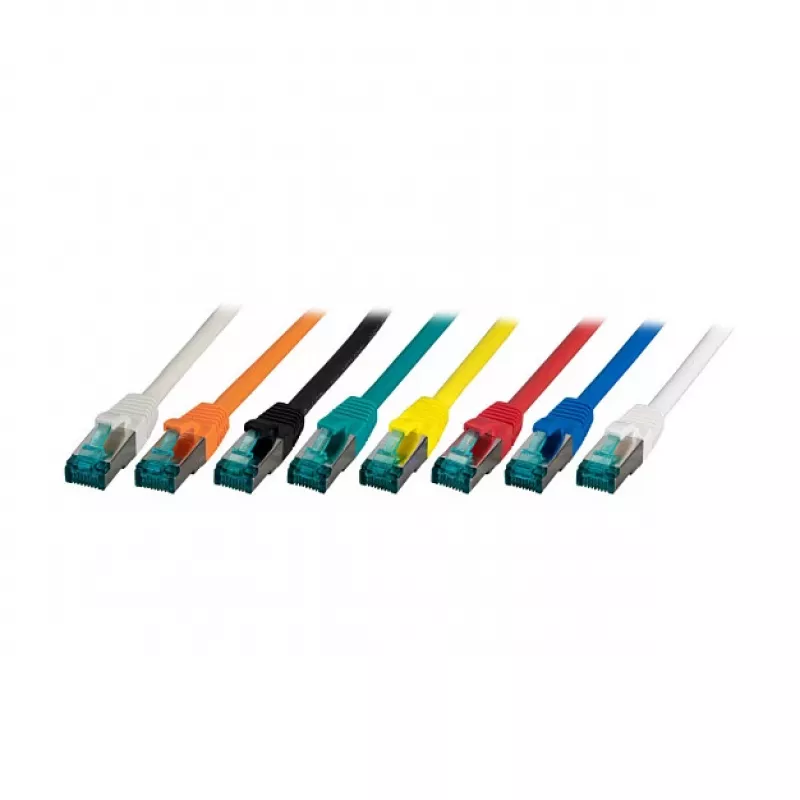 EFB-Elektronik RJ45 komutacinis kabelis Cat.6A S/FTP LSZH pilkas 2m Gamintojas: EFB Elektronik (MK6001.2G)