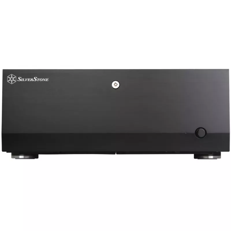 Kompiuterio korpusas SidabrinėStone Grandia GD07 - tower - SSI, juodas
