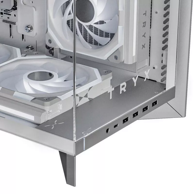 Case TRYX LUCA L70 MidiTower ARGB balta