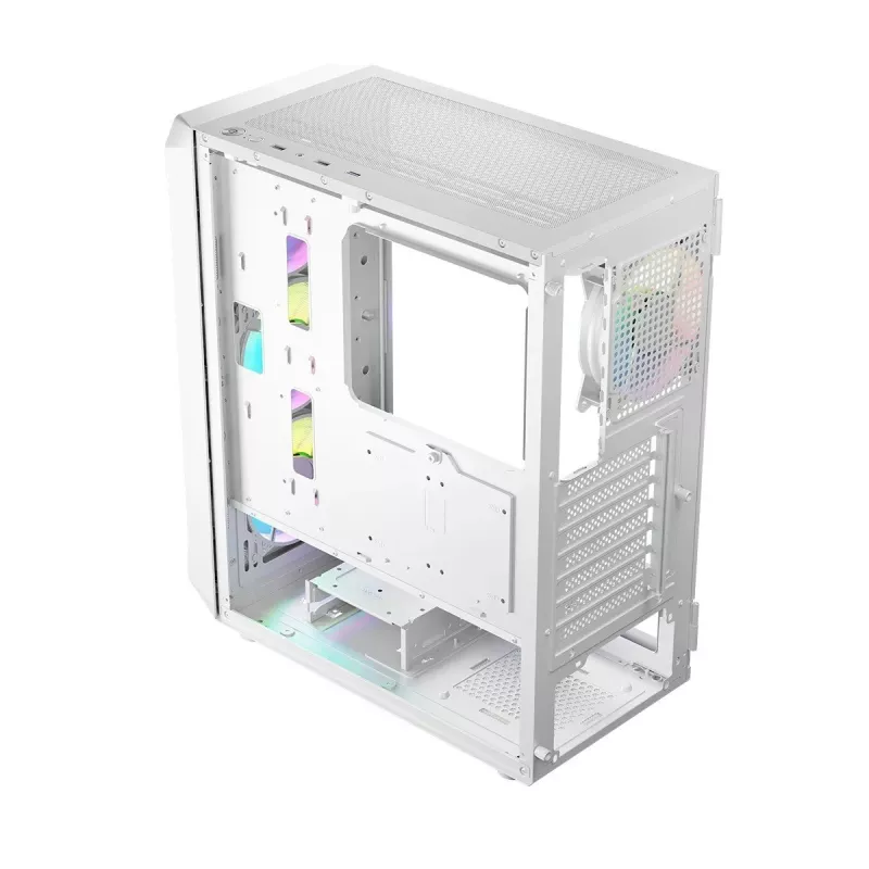 Logic PORTOS ARGB MINIDI USB 3.0 korpusas baltas