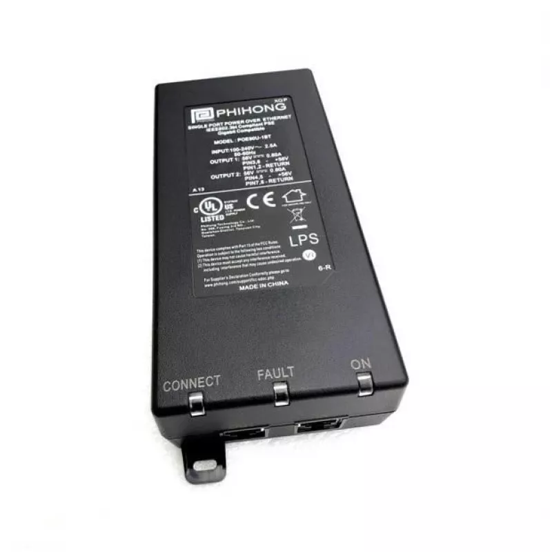 90 W vieno prievado maitinimo per Ethernet tiekėjas