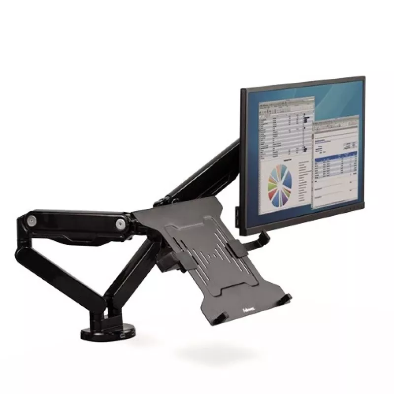 Fellowes Ergonomics nešiojamojo kompiuterio pagrindas monitorių laikikliams – VESA tvirtinimai