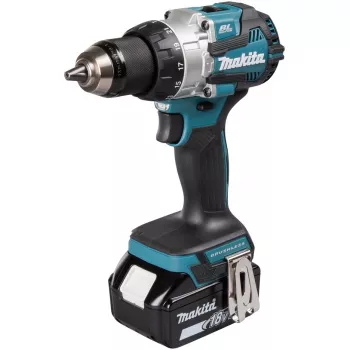 Makita DHP489RTJ atsuktuvas/suktuvas su smūgiu 1800 RPM Juoda, Mėlyna