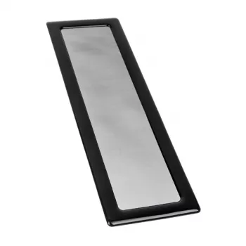 Demciflex dulkių filtras 260 mm x 80 mm - juodas/juodas